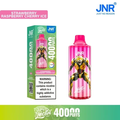 JNR Léopard 40K Strawberry Raspberry Cherry | 40000 Puffs Disposable Vape
